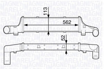 MAGNETI MARELLI 351319202500 -  Интеркулер
